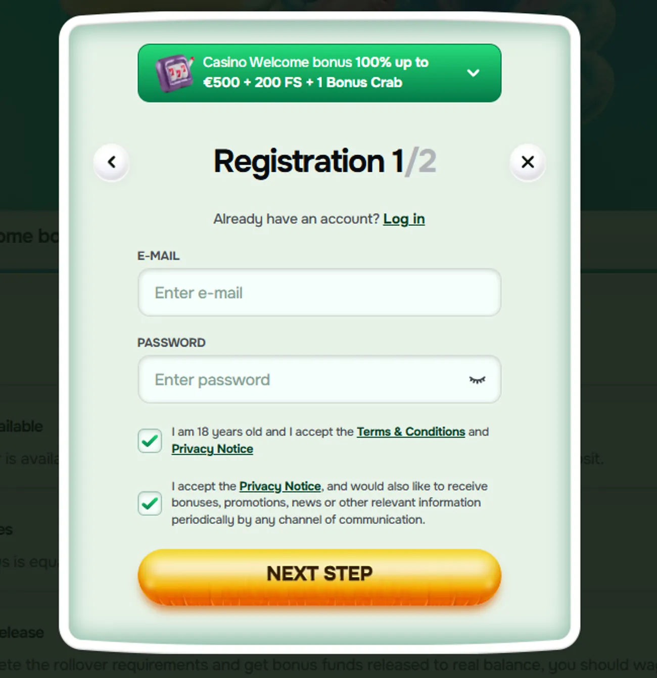 Betway casino bonus